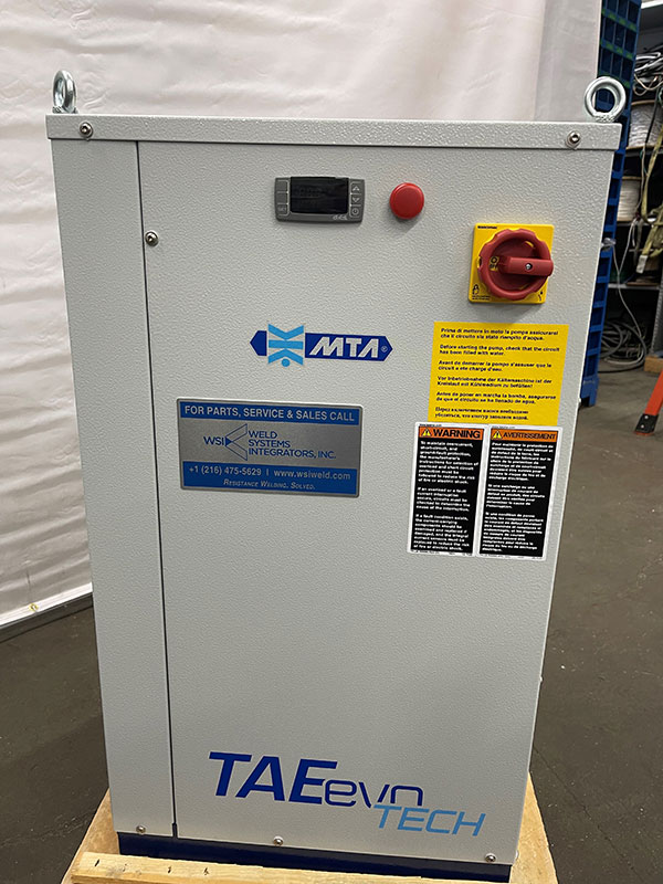 MTA TAEevo Tech M10 Chiller | Image 02 | Weld Systems Integrators