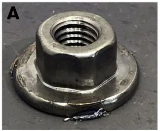 Figure 6A Overheated Weld | Weld Systems Inte