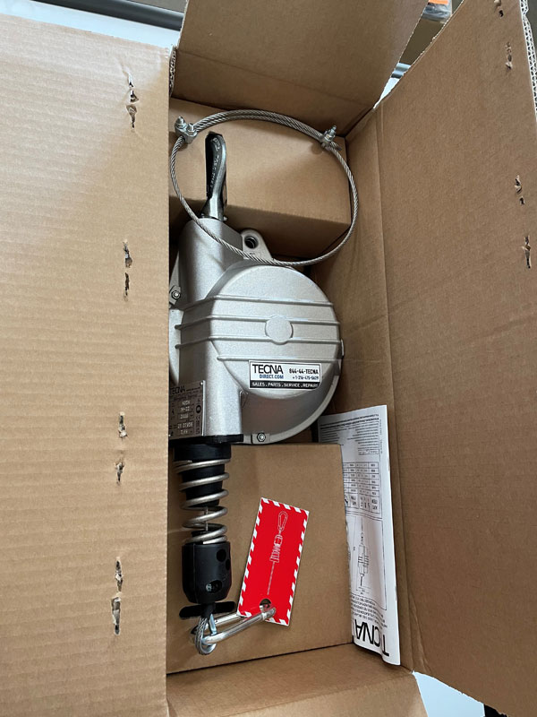 TECNA 9355 Tool Balancer | Image 02 | Weld Systems Integrators