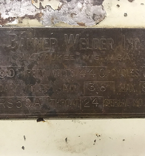 Used Banner Rocker Arm Welder - 20567 | WSI