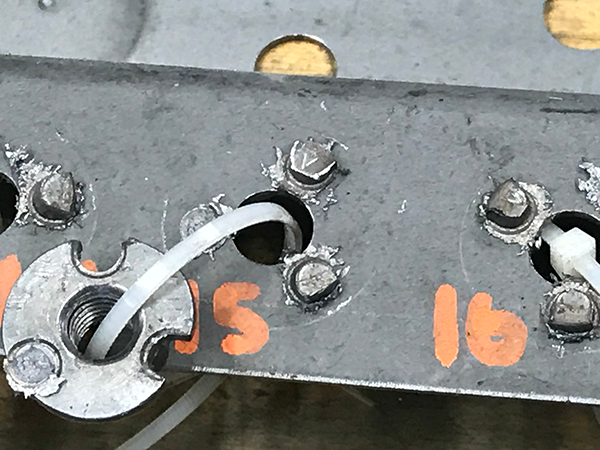 Push-out test sample 02 | Weld Systems Integrators