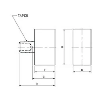 Tipaloy Rectangular Face Tips | Weld Systems Integrators