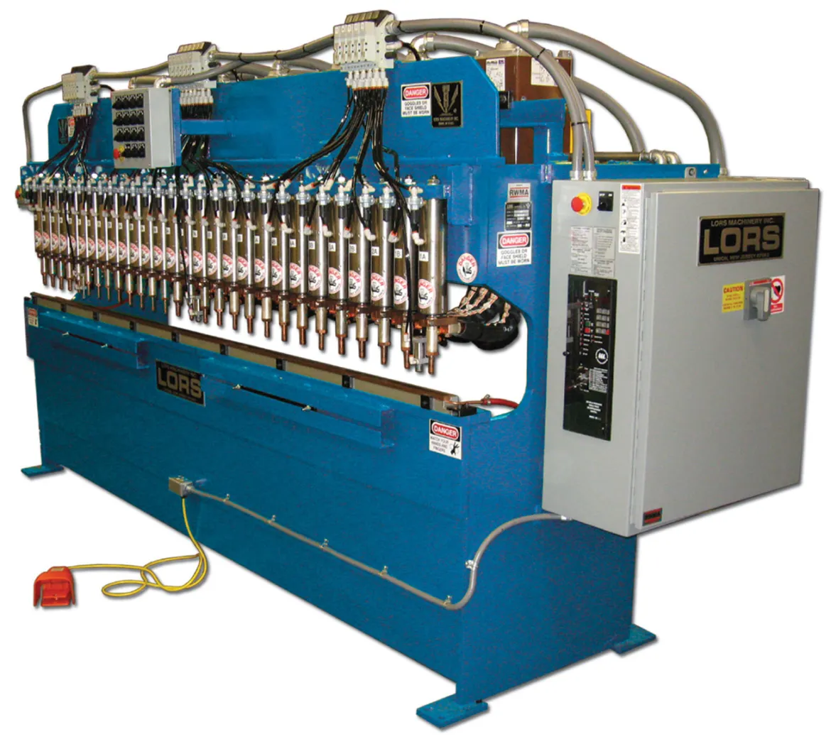 LORS - Machinery - Model 877 In-Line Multi-Head Welder | Weld Systems Integrators