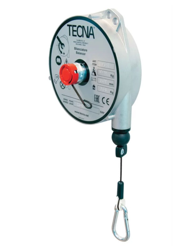 TECNA 9336LNY-9336NY-9337NY-9338NY-9339NY-9340NY Nylon Cable Retractor Balancer | Weld Systems Integrators